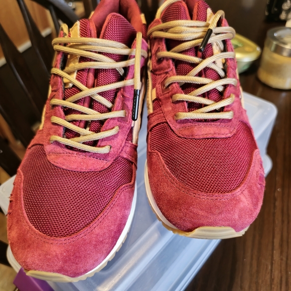 ACICS GEL-LYTE 3  RED SUEDE - Picture 4 of 14